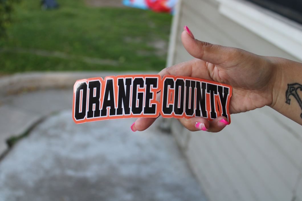 Orange County Sticker
