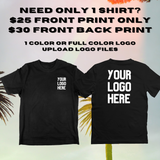 Custom Shirt - Single Shirt